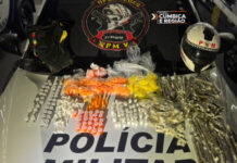 PM prende suspeito e apreende quase mil porções de drogas em Cumbica