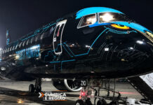 Embraer E195-E2 realiza voo de testes da LATAM entre Guarulhos e Brasília