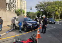 Acidente deixa uma pessoa morta em frente ao Parque Shopping Maia, em Guarulhos